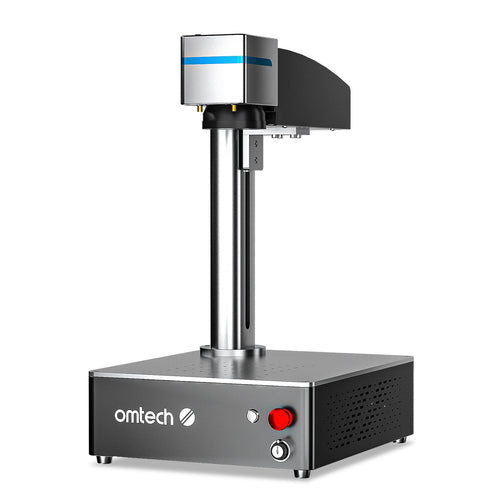 OMTech Galvo 50W Compact and Integrated Fiber Laser Marker for Metal with 5.9