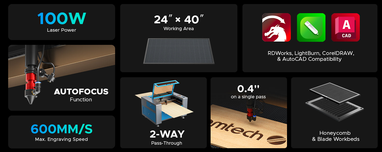 Omtech lasercutter