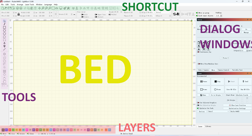 How to Use LightBurn Software: Start Your Laser Engraving Experience ...
