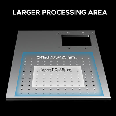 FM6969-30S - 30W Split Fiber Laser Marking Engraving Machine with 6.9" x 6.9" Working Area