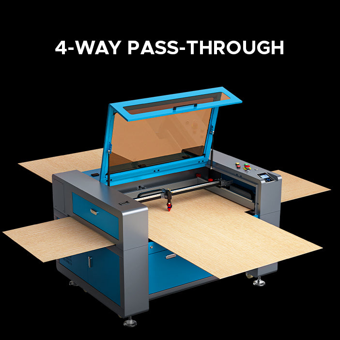 Industrial Laser Cutter Cutting Etching Machine for Wood Glass Acrylic More
