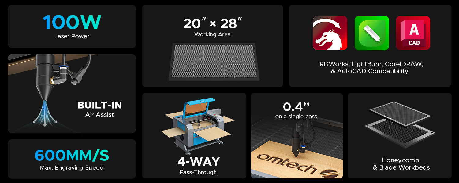 Omtech lasercutter