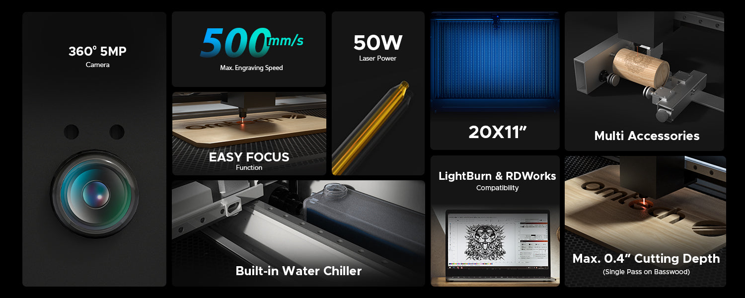 Omtech lasercutter