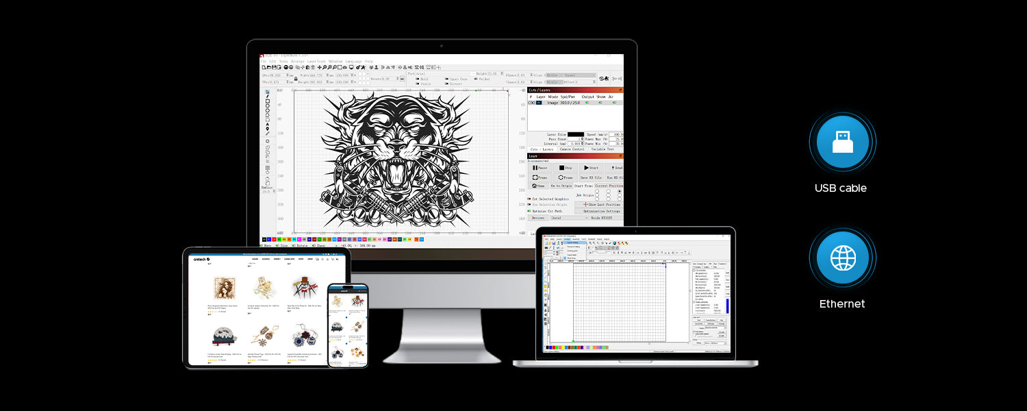 Omtech lasercutter