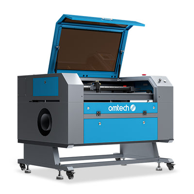 OMTech 100W CO2 Laser Engraver, 100W Laser Cutter and Engraver Machine, 20x28 Industrial Laser Engraving Machine with 4 Way Pass Through Ruida Controller RDWorks, Laser Cutting Machine for Wood Acrylic More