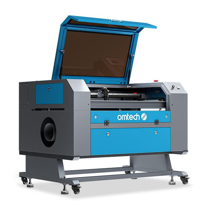 OMTech 100W CO2 Laser Engraver, 100W Laser Cutter and Engraver Machine, 20x28 Industrial Laser Engraving Machine with 4 Way Pass Through Ruida Controller RDWorks, Laser Cutting Machine for Wood Acrylic More