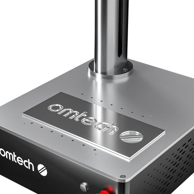 OMTech MOPA 20W Compact and Integrated Fiber Laser Engraver for Metal with 6.9" x 6.9" Working Area