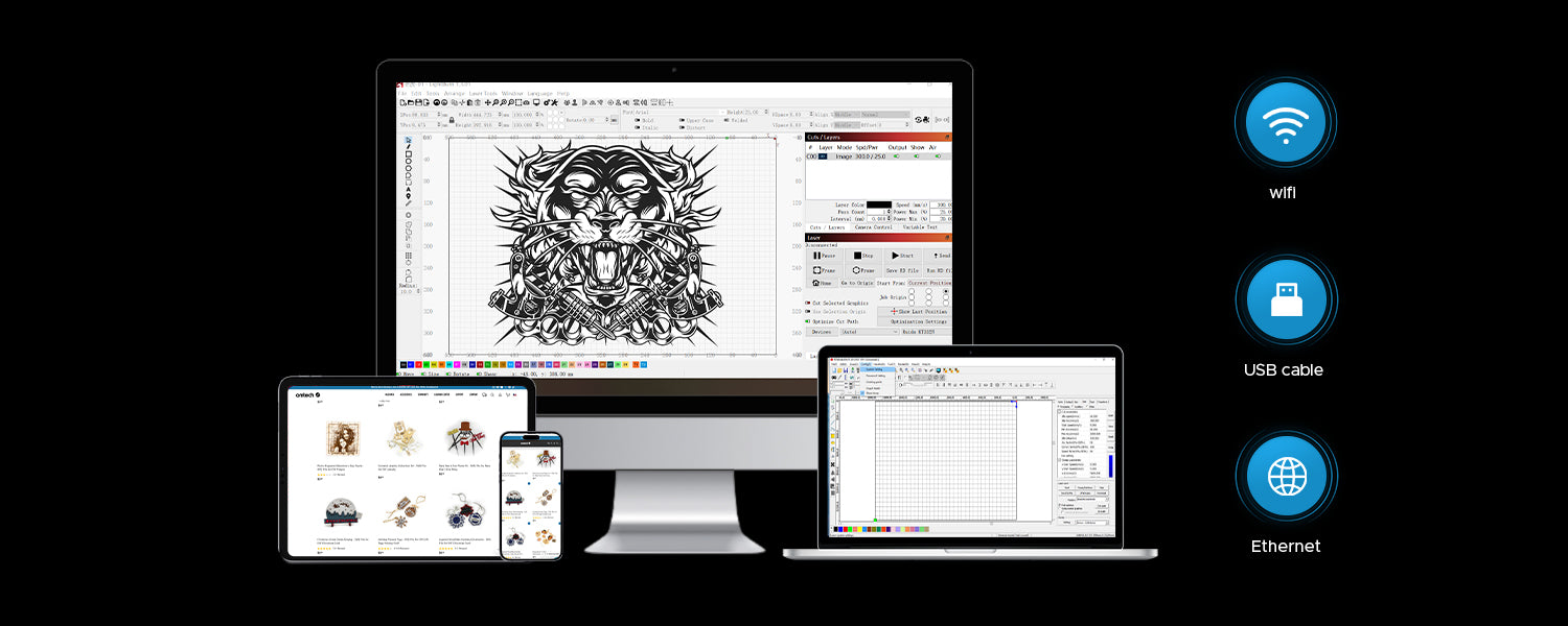 Omtech lasercutter
