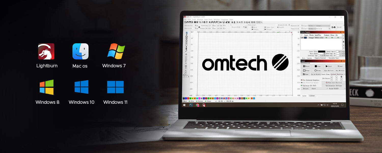 Omtech lasercutter