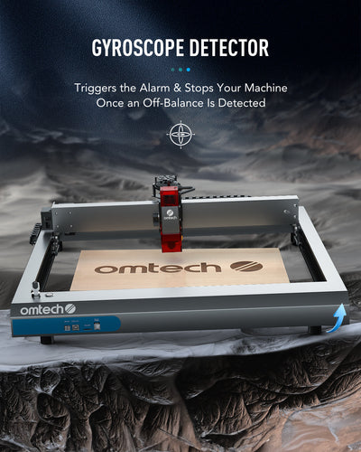 OMTech Light B10 10W Diode Laser Desktop Engraver Cutting Machine