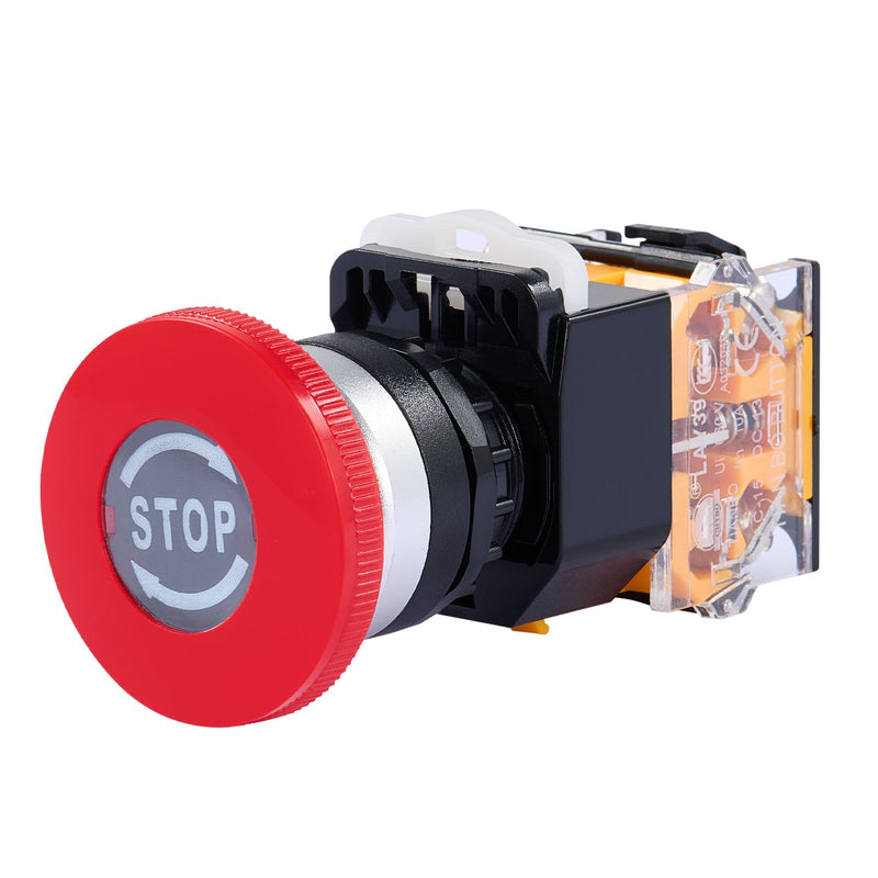 Kill Switch Sign Emergency Stop Button/Kill Swtich for Laser Engravers – OMTech CA