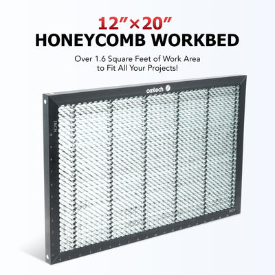 12x20 Inch Metal Honeycomb Laser Working Bed for CO2 Laser Engravers