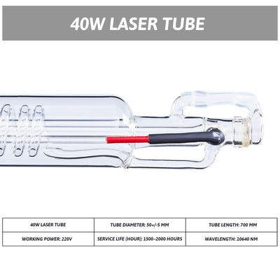 40W CO2 Laser Tube for Laser Engraver Cutting Machine Picture