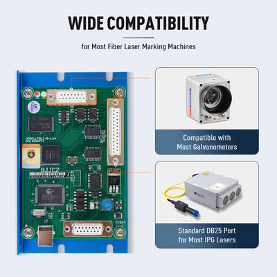 Fiber Laser Engraver Motherboard Upgrade, Replacement Control Board for Fiber Laser Engraving Marking Machines