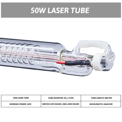 50W CO2 Laser Tube for Laser Engraver Cutting Machine Picture