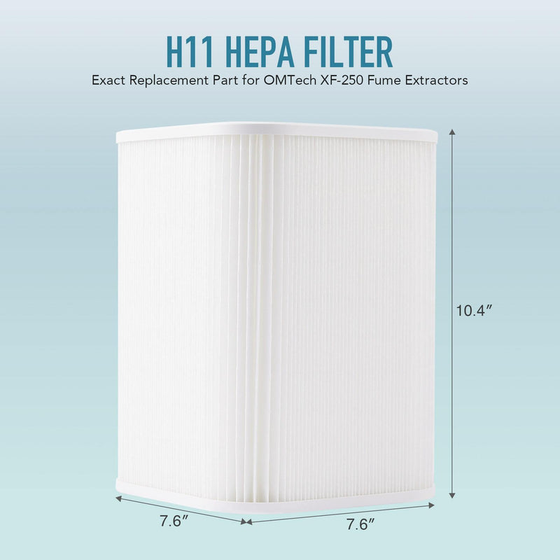 H11 HEPA Filter Dimensions