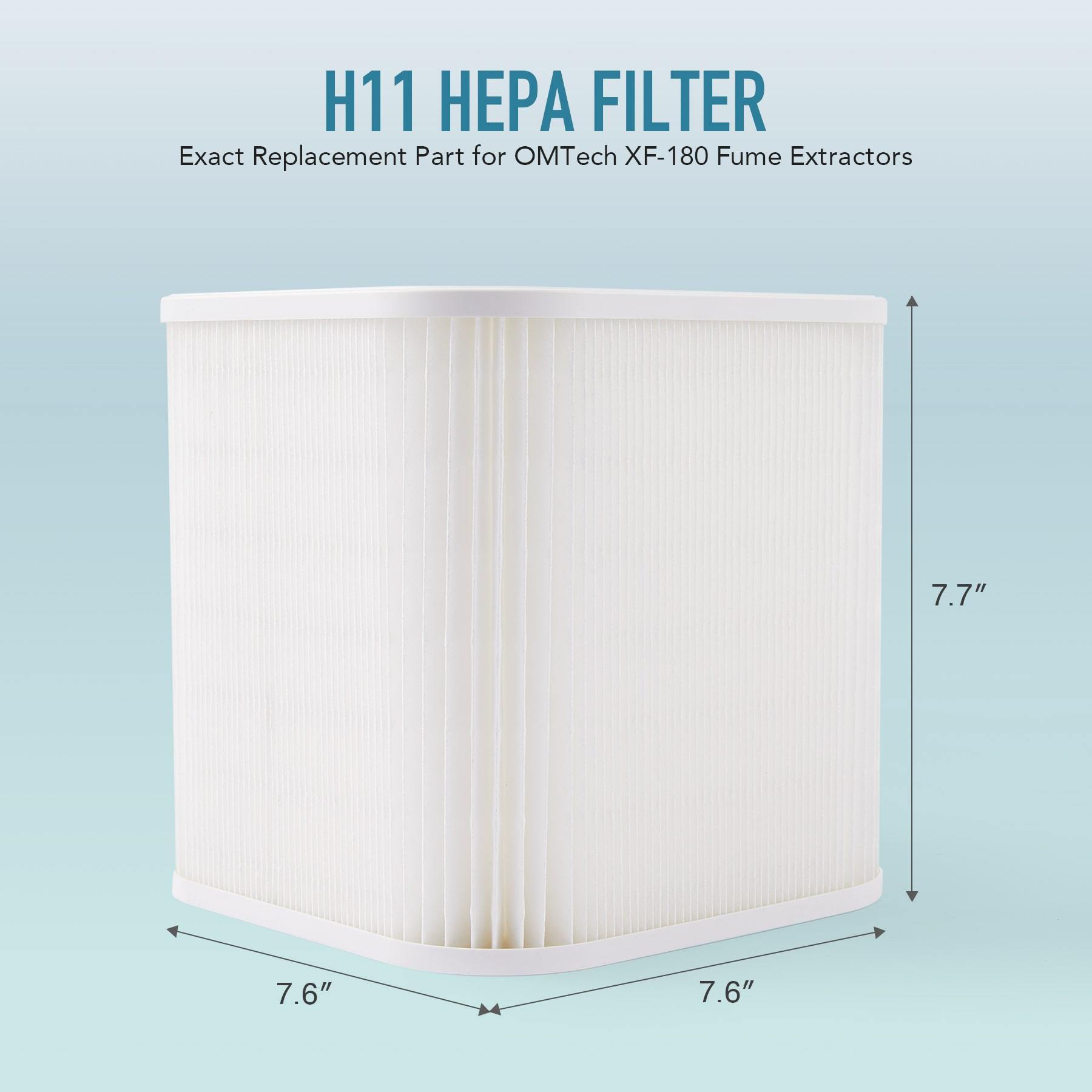 Replacement Air Filter for XF180 Fume Extractor – OMTech CA