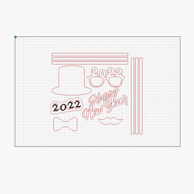 New Year's Eve Photo Kit