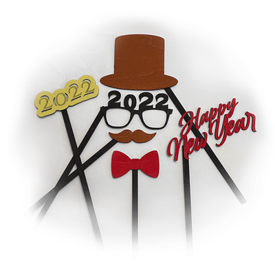 New Year's Eve Photo Kit